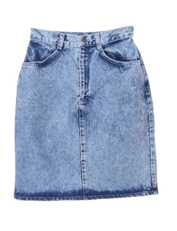 Denim Mini Skirt leather skirt bold