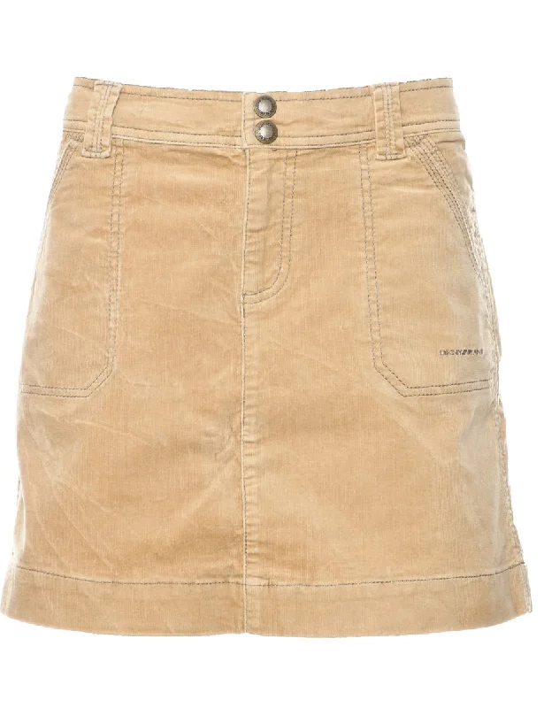 DKNY Corduroy A-line Skirt - L corduroy skirt cozy