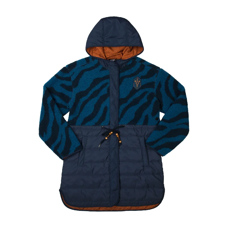 Ahsoka Sherpa Puffer Jacket Trench Coat Raincoat Waterproof Jacket