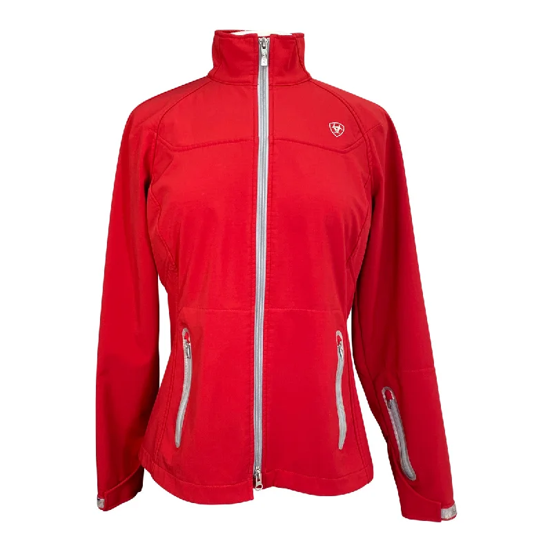 Ariat 'Gridwork' Softshell Jacket in Red - Women's Medium Fleece Jacket Down Jacket Feather Jacket Ariat 'Gridwork' Softshell Jacket in Red - Women's Medium Fleece Jacket Down Jacket Feather Jacket