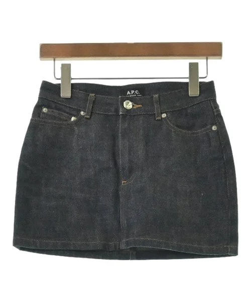 A.P.C. Mini skirts linen skirt relaxed
