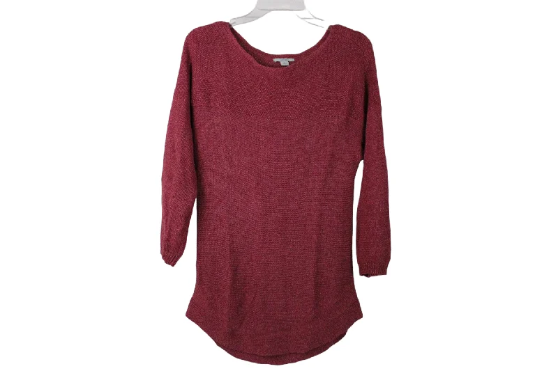 Croft & Barrow Pink Knit Sweater | S Seamless Knitted Crochet