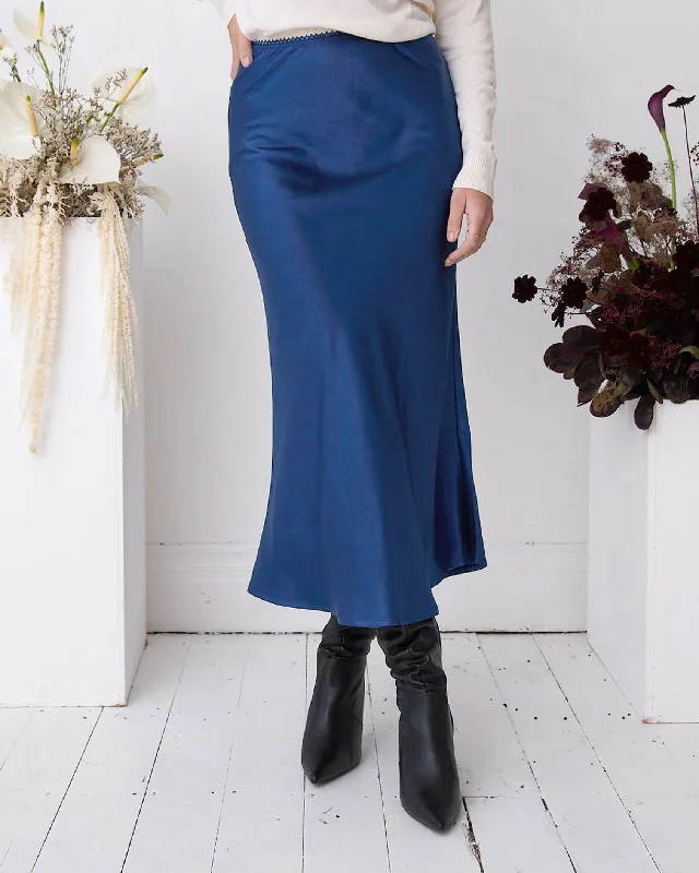 Fika Satin Skirt silk skirt elegant