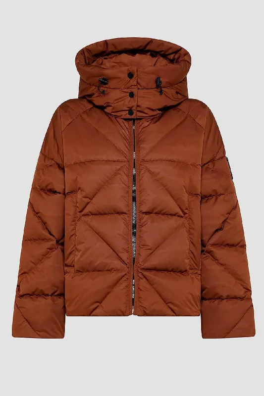 Cortina - Crop Down Jacket Lace Jacket Ribbed Jacket Sequined Jacket