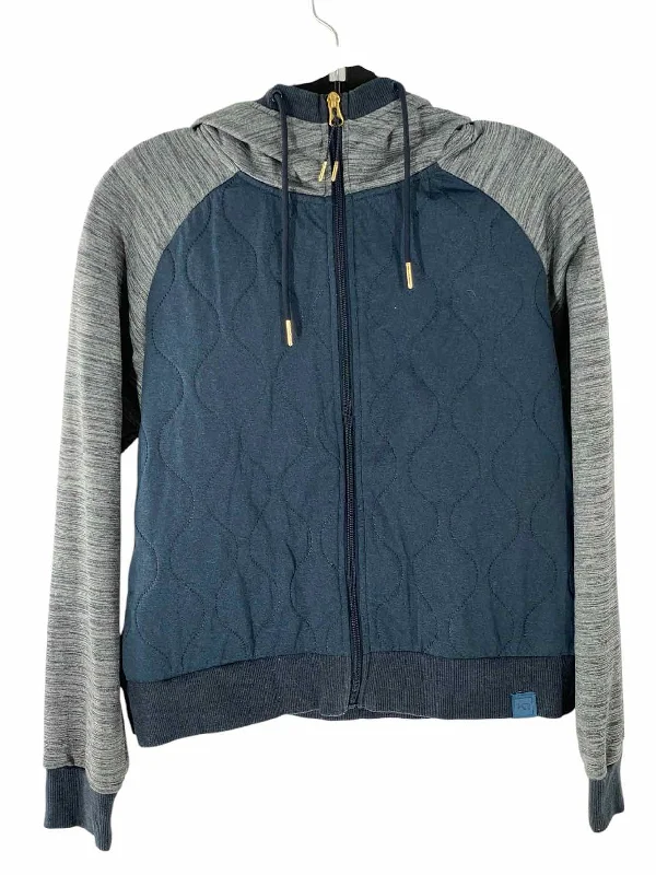 Kari Traa Size M Blue Gray Jacket (Outdoor) Fleece Fabric Down Fabric Feather Fabric Kari Traa Size M Blue Gray Jacket (Outdoor) Fleece Fabric Down Fabric Feather Fabric