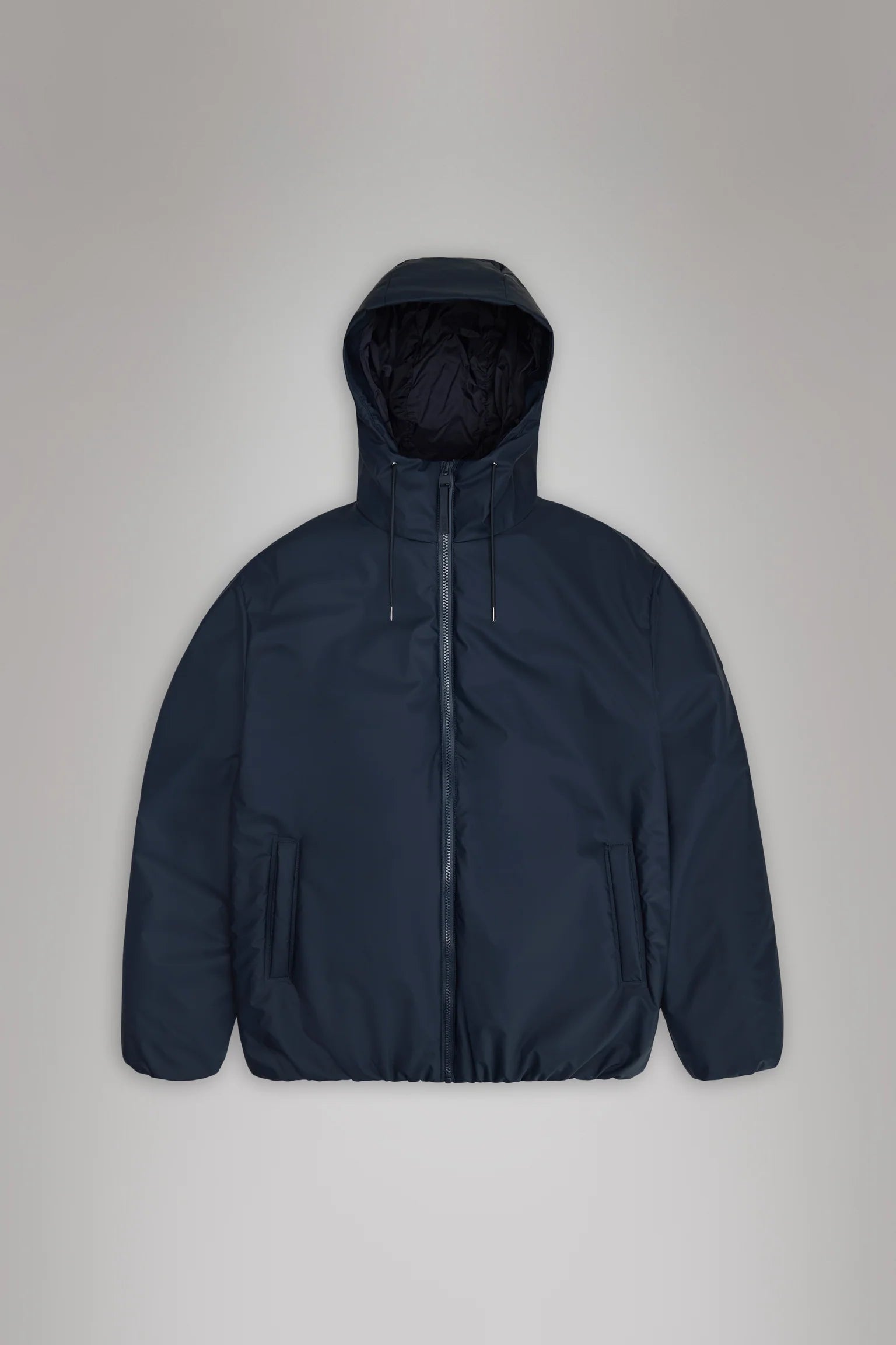 Rains Lohja Insulated Jacket Navy Nylon Jacket Polyester Jacket Spandex Jacket