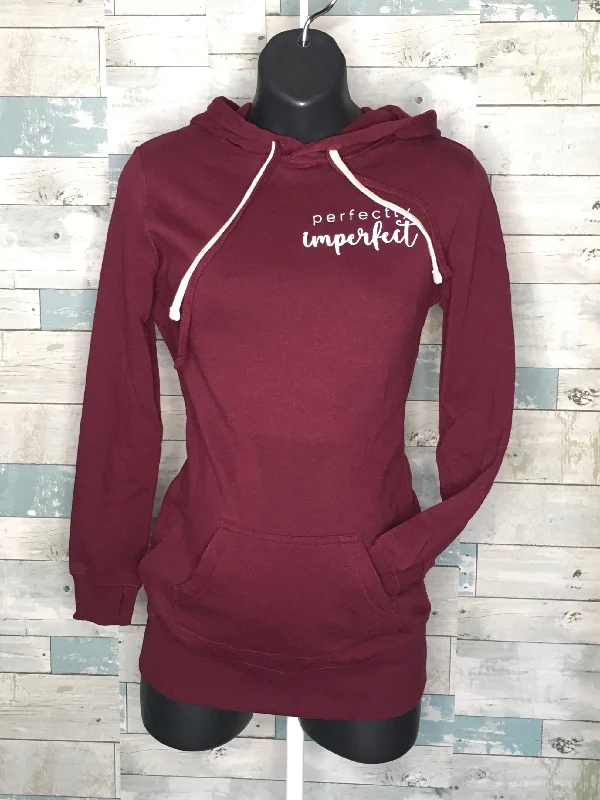 "Perfectly Imperfect" sweater dress, burgundy, Large Beaded Sweater Sequined Faux Fur "Perfectly Imperfect" sweater dress, burgundy, Large Beaded Sweater Sequined Faux Fur