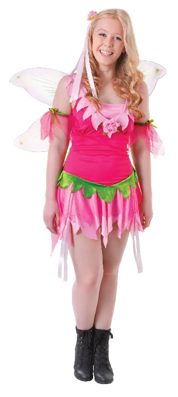 Flower Fairy Costume Teen Size Frayed Skirt 12-15 Years wool skirt breathable