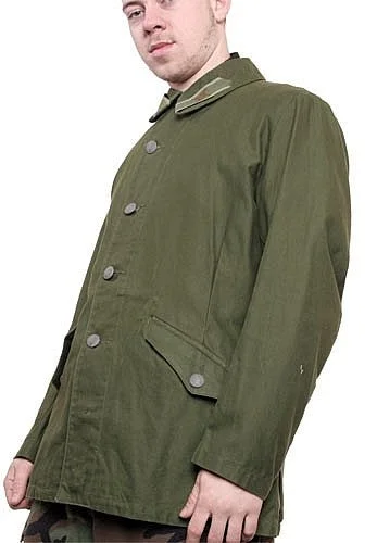 Vintage Swedish M59 Combat Jacket Jersey Jacket Tulle Jacket Batik Jacket