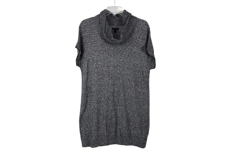 APT.9 Gray Knit Sweater Dress | M Fitted Loose Oversized