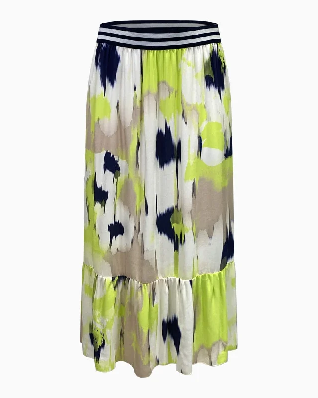 Faber Woman - Midi Skirt leather skirt bold