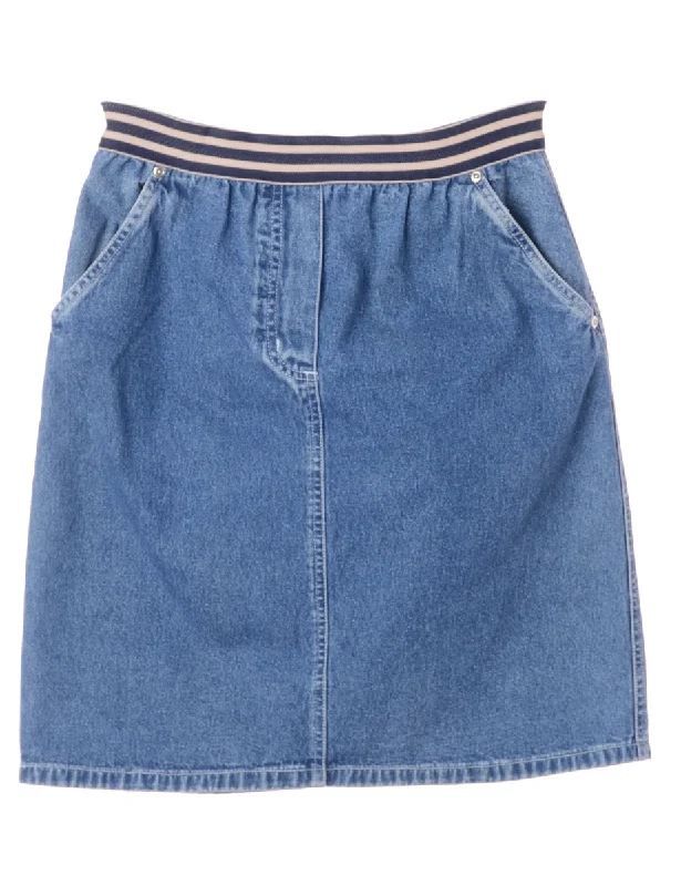 Denim Mini Skirt denim skirt fashionable