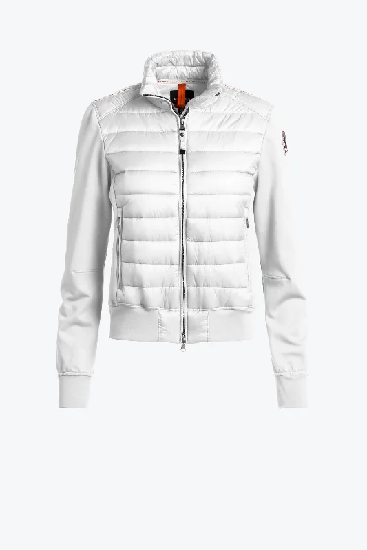 Parajumpers Rosy Jacket White SS22 Herringbone Jacket Checkered Jacket Solid Jacket