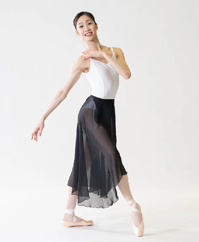 Rehearsal Wrap Skirt a-line skirt cut