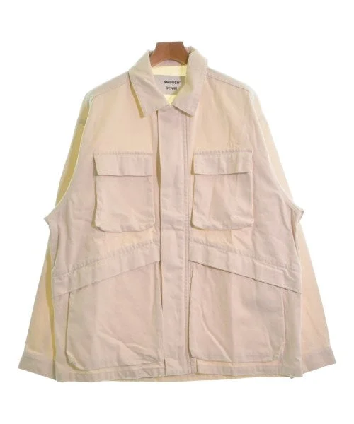 AMBUSH Denim jackets Notch Collar Jacket Peter Pan Collar Jacket Cowl Neck Jacket
