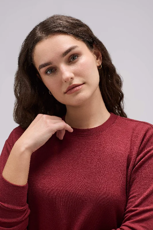 Women's Merino Boxy Sweatshirt