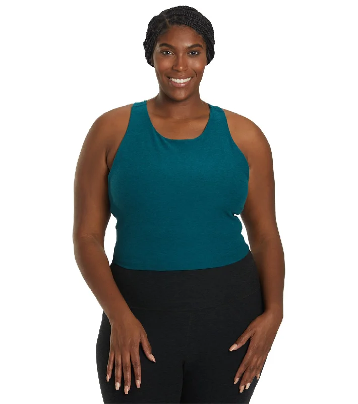 Beyond Yoga Plus Size Spacedye Focus Cropped Tank