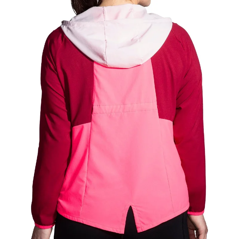 Brooks Canopy Womens Running Jacket - Pink