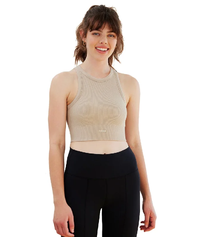 Cream Yoga Rumi Tank Top Stone