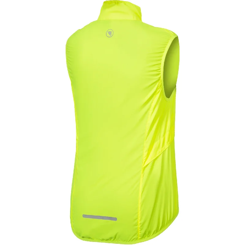 Endura Pakagilet Womens Cycling Gilet - Yellow