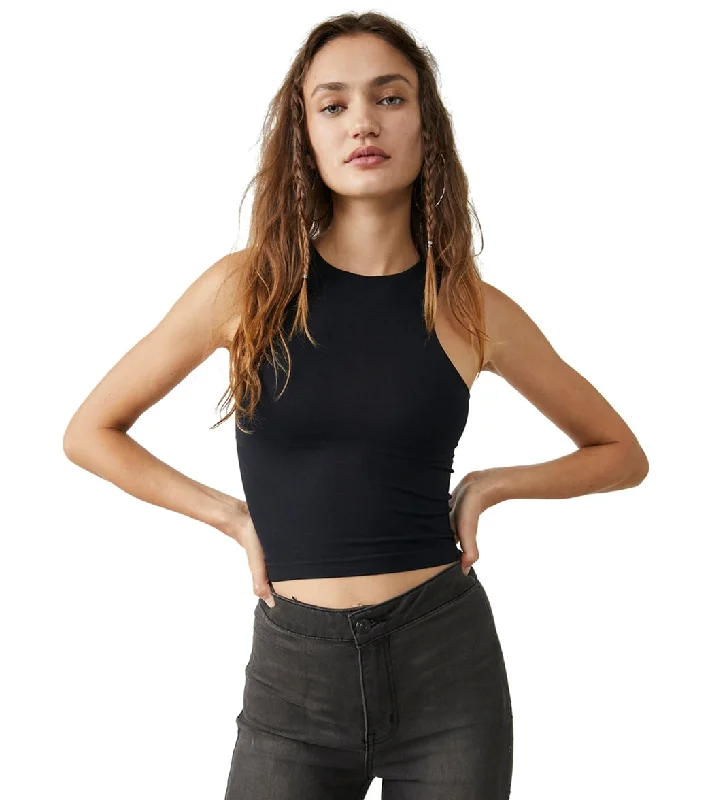 Free People Clean Lines Cami Black