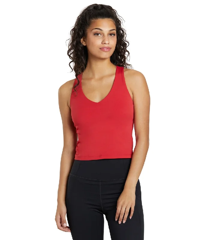 Girlfriend Collective FLOAT Zoe Superstrech Tank Flame