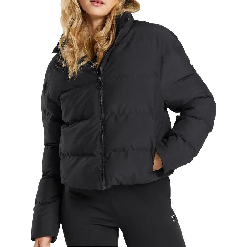 Gymshark Womens Puffer Jacket - Black