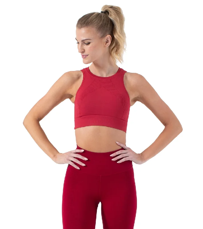 NUX One By One Seamless Yoga Crop Top Love Child