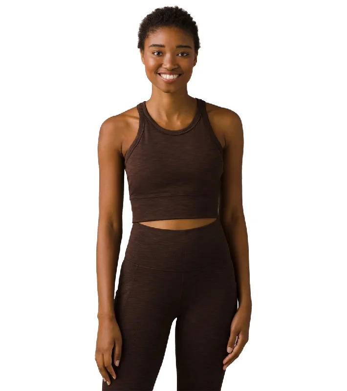 prAna Becksa Bralette Oak Barrel Heather