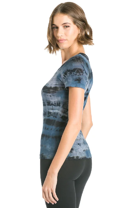 Basic Sexy V-Neck Slub T