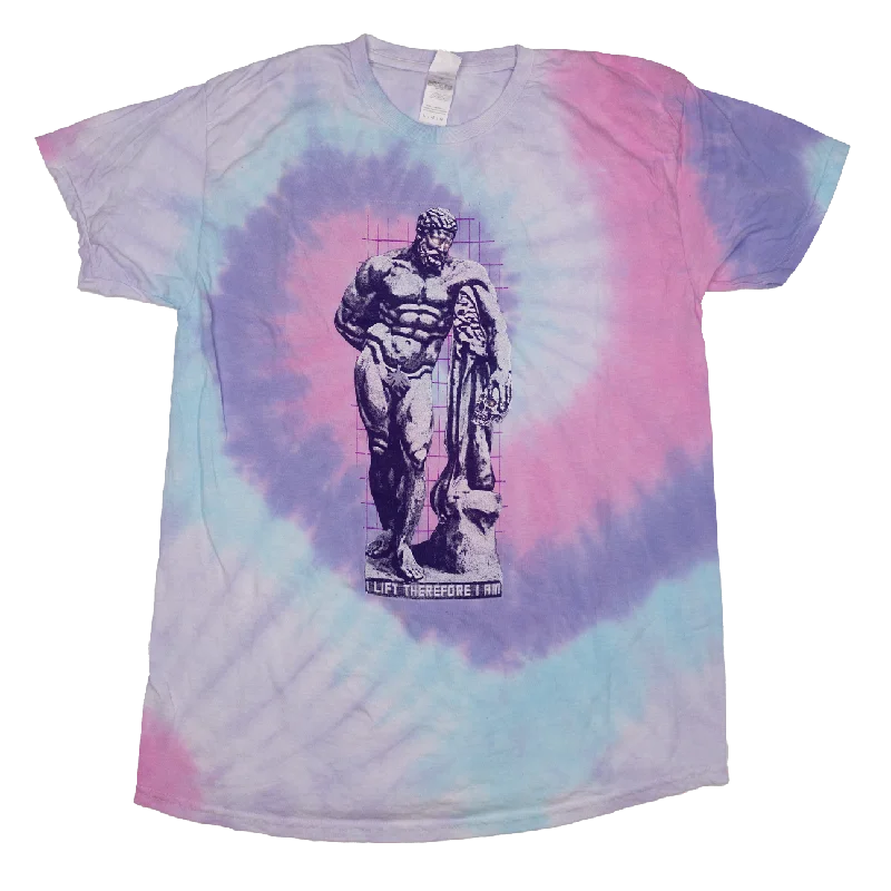 I Lift Therefore I Am (Premium Unicorn Tie Dye)