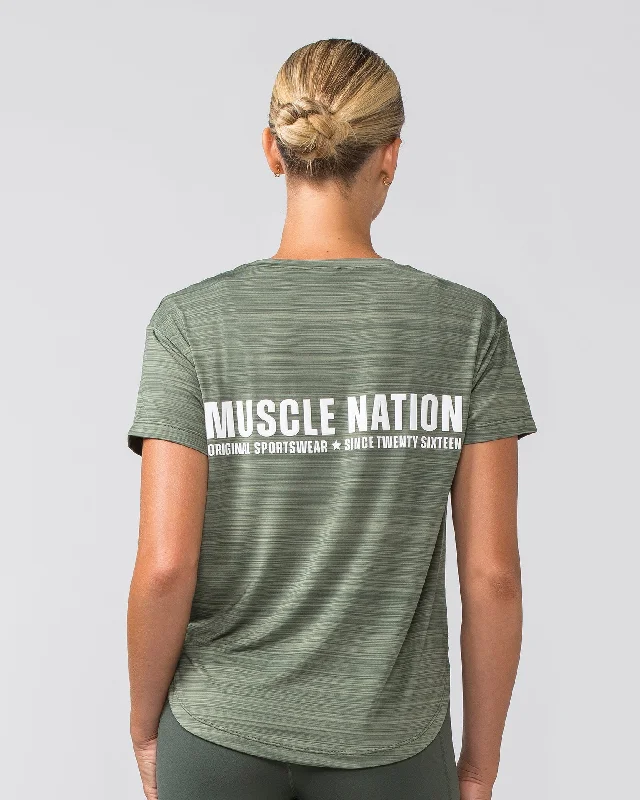 Ignite Training Tee - Eucalyptus