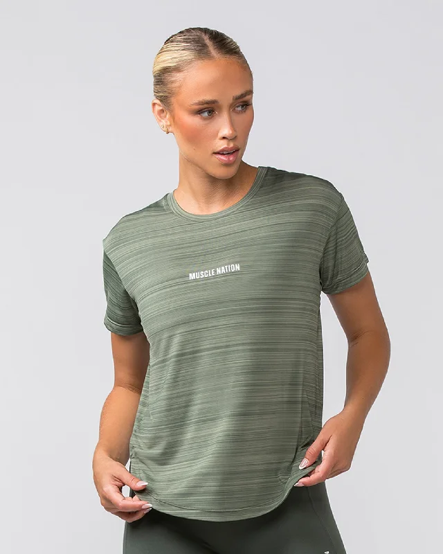 Ignite Training Tee - Eucalyptus