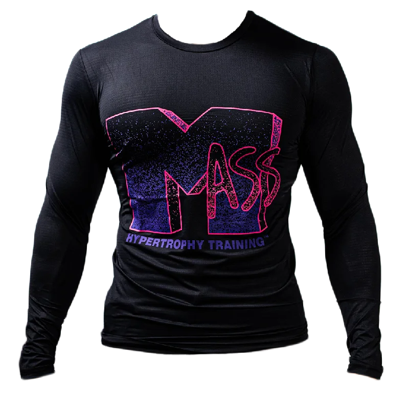 MASS MUSCLE TEE LONG SLEEVE (LIMITED EDITION) *Read Size Chart*