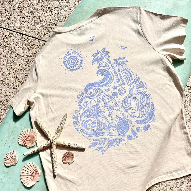 MERMAID TEE - OATMEAL