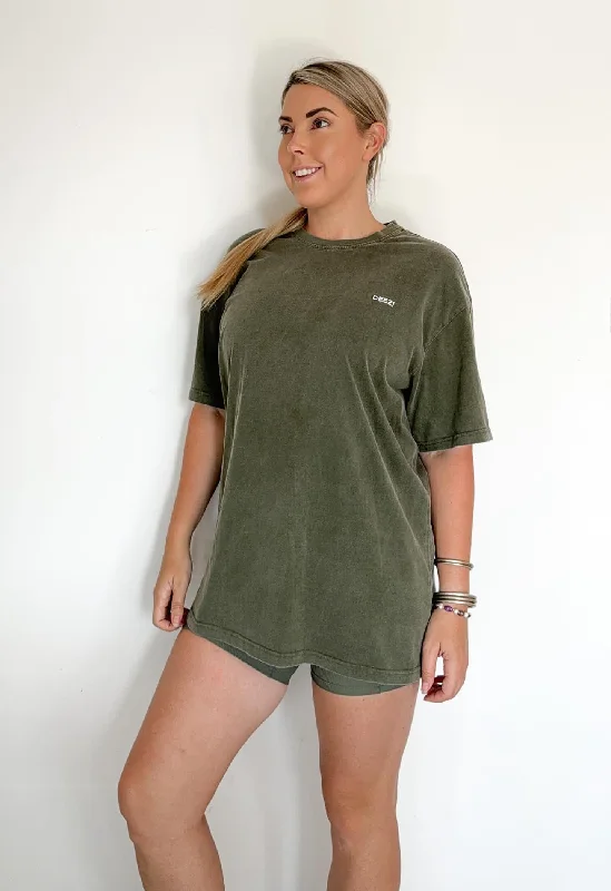 Oversize Tee Olive