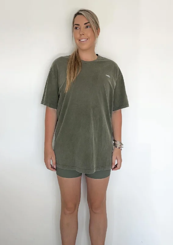 Oversize Tee Olive