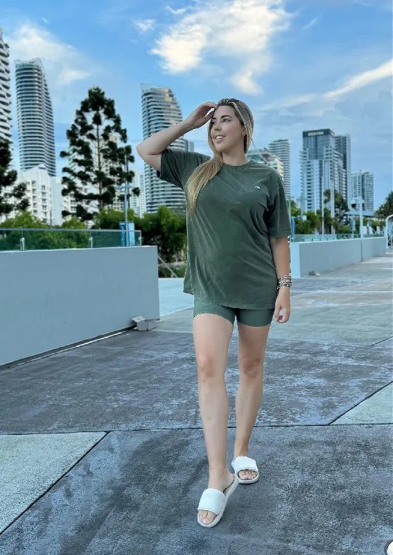 Oversize Tee Olive