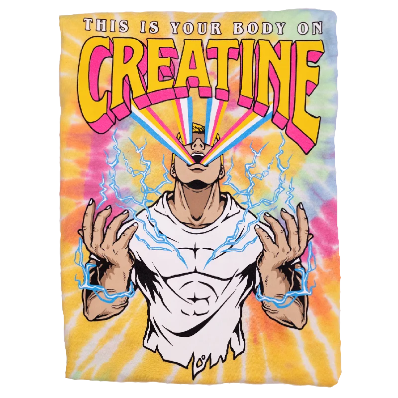 Your Body On Creatine (Limited Edition Tie Dye Longsleeve)