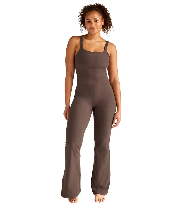 Beyond Yoga Spacedye Hit The Scene Jumpsuit Truffle Heather