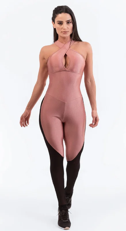 Scrunch Booty Iris One Piece - Rose