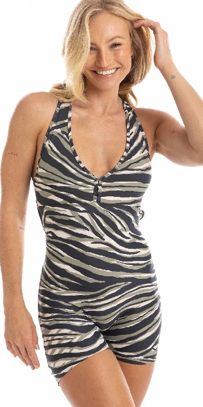 Zebra Eco Short Unitard