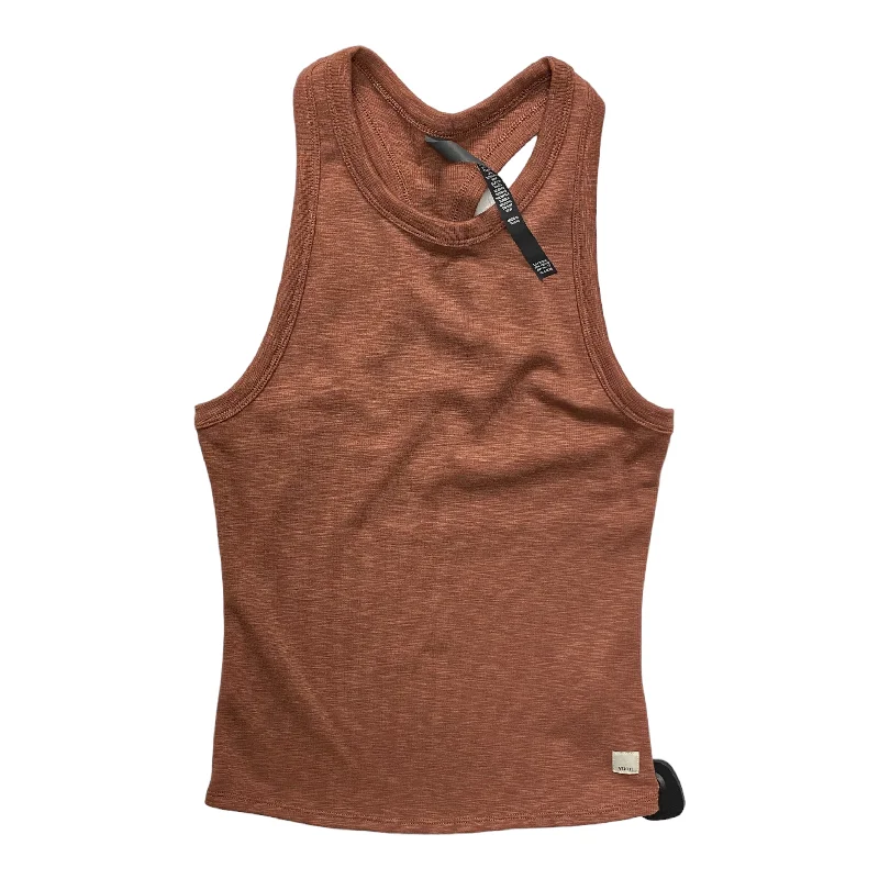 Athletic Tank Top By Vuori In Brown, Size: Xs