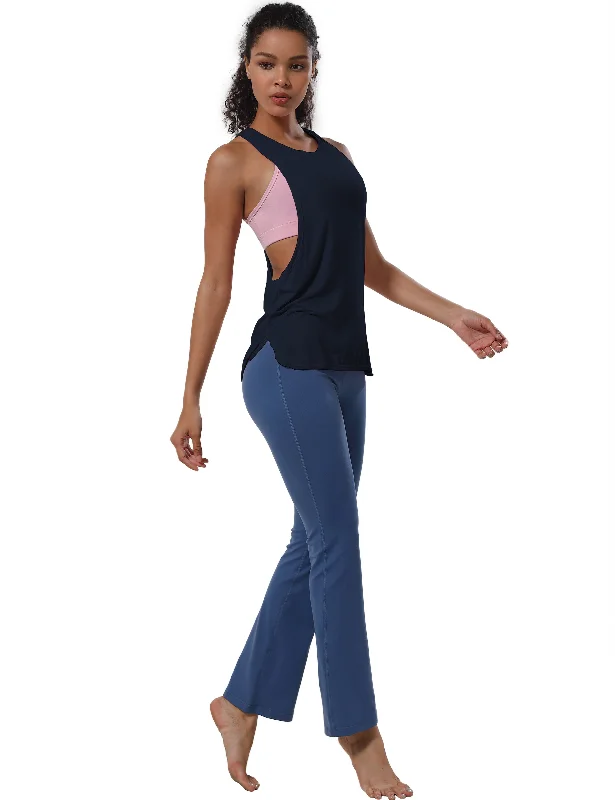 Low Cut Loose Fit Tank Top darknavy