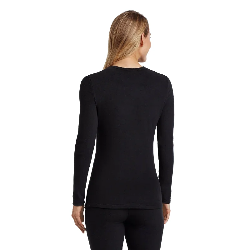 Fleecewear With Stretch Long Sleeve Crew TALL