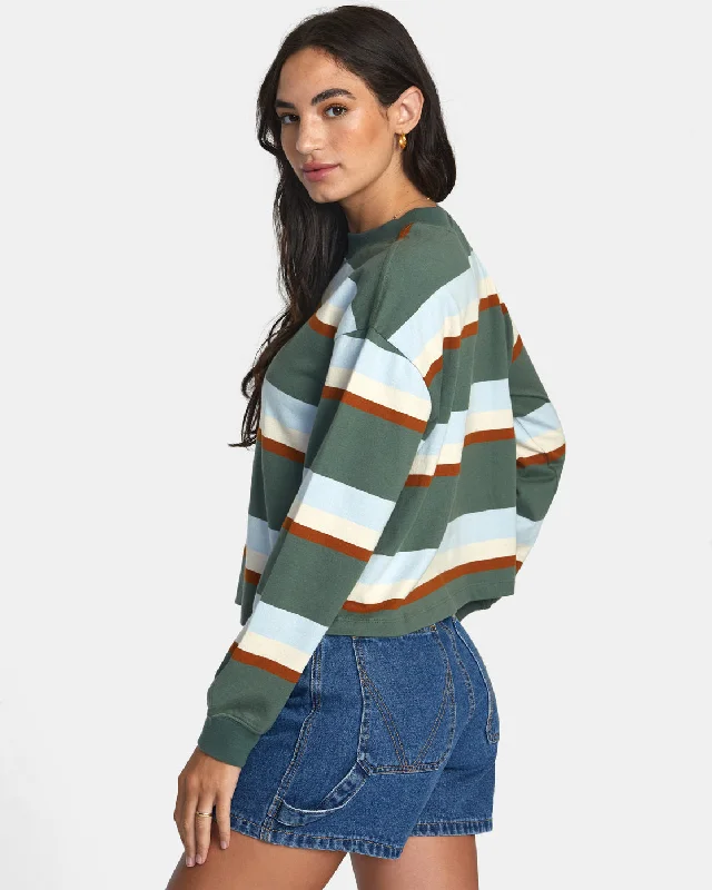 Kinney Long Sleeve Long Sleeve T-Shirt - Spinach