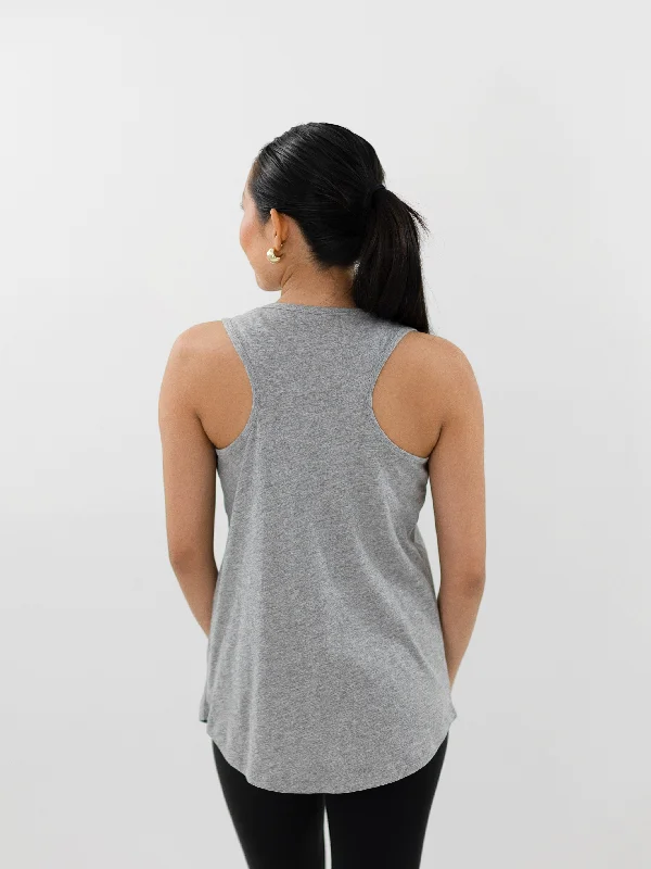 CorePower Yoga Grey Racerback