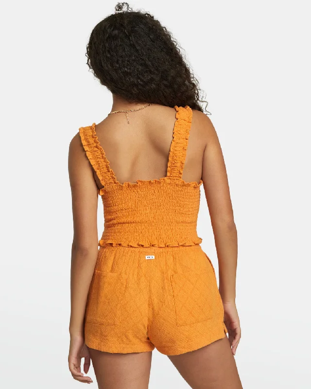 Terrace Tank Top - Tangerine