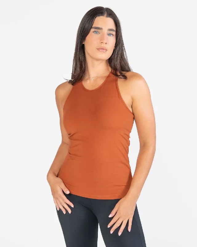 Vinyasa Full Length Top - Copper