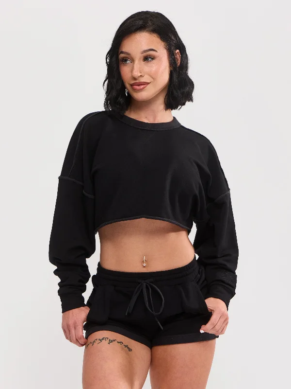 Wildest Dreams Crop - Black